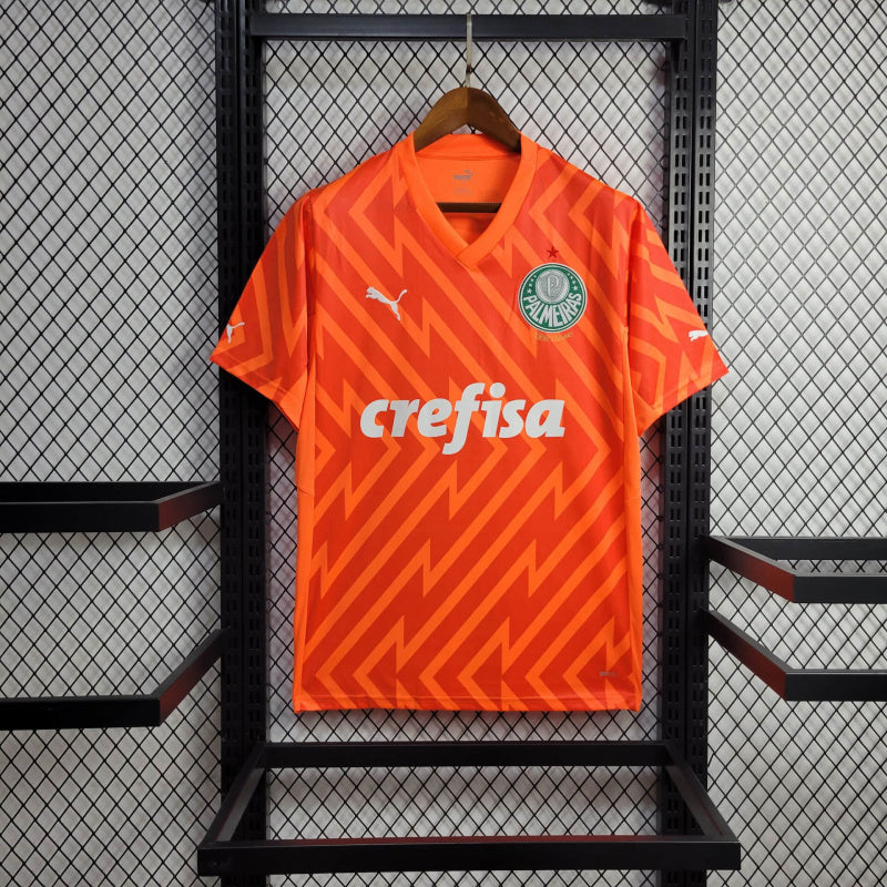 Camisa Palmeiras Goleiro Laranja 24/25 - Puma Torcedor Masculina