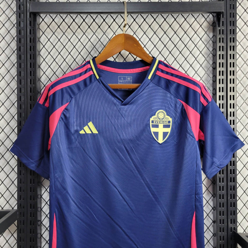 Camisa Suécia Away 24/25 - Adidas Torcedor Masculina