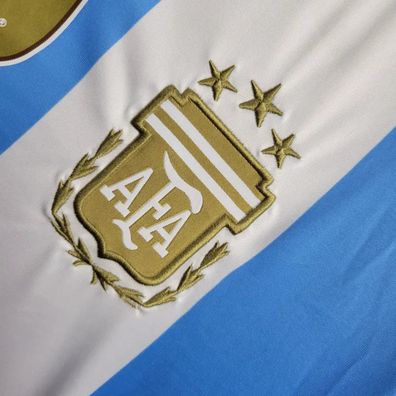 Argentina Home + Patch 24/25 - Adidas Torcedor Manga Comprida