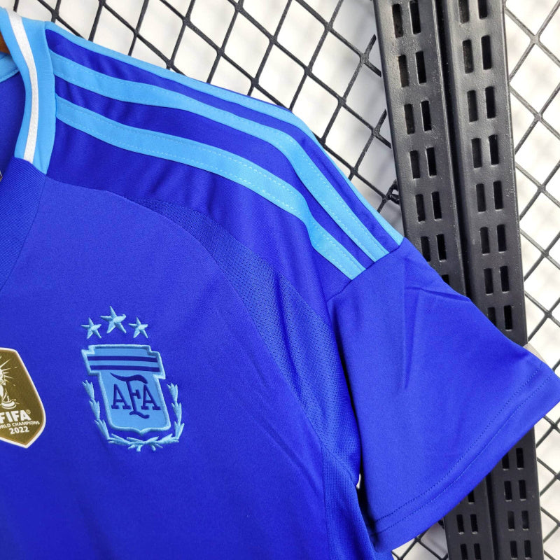 Camisa Argentina Away 24/25 - Adidas Torcedor Masculina + Patch