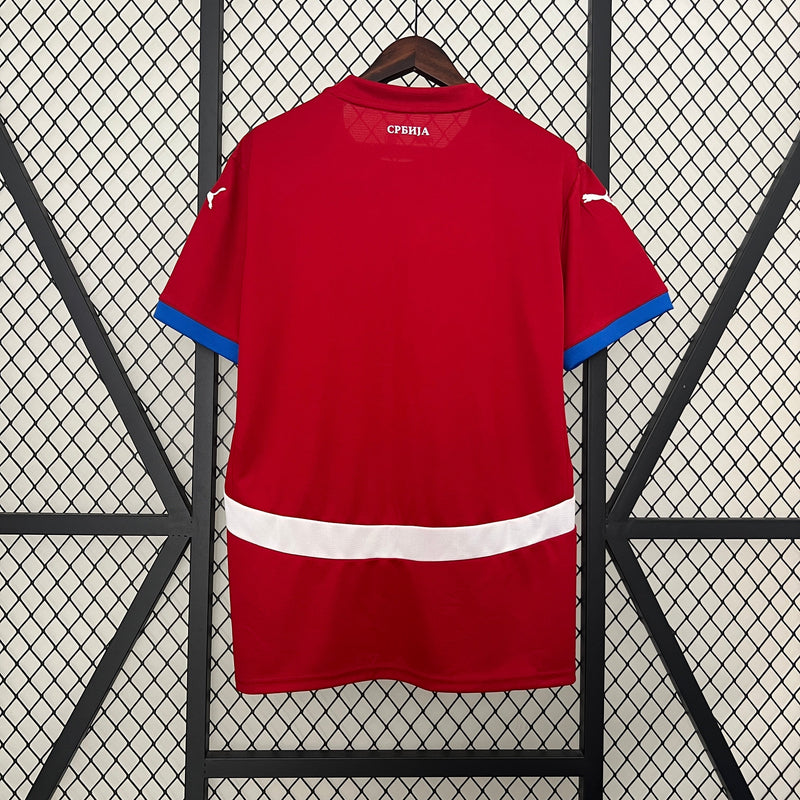 Seleção Sérvia Home 24/25 - Puma Torcedor Masculina